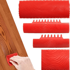 Rubber painting brush